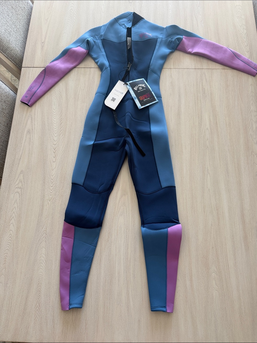 Billabong Blue Wetsuit Tag - Graphene Collection